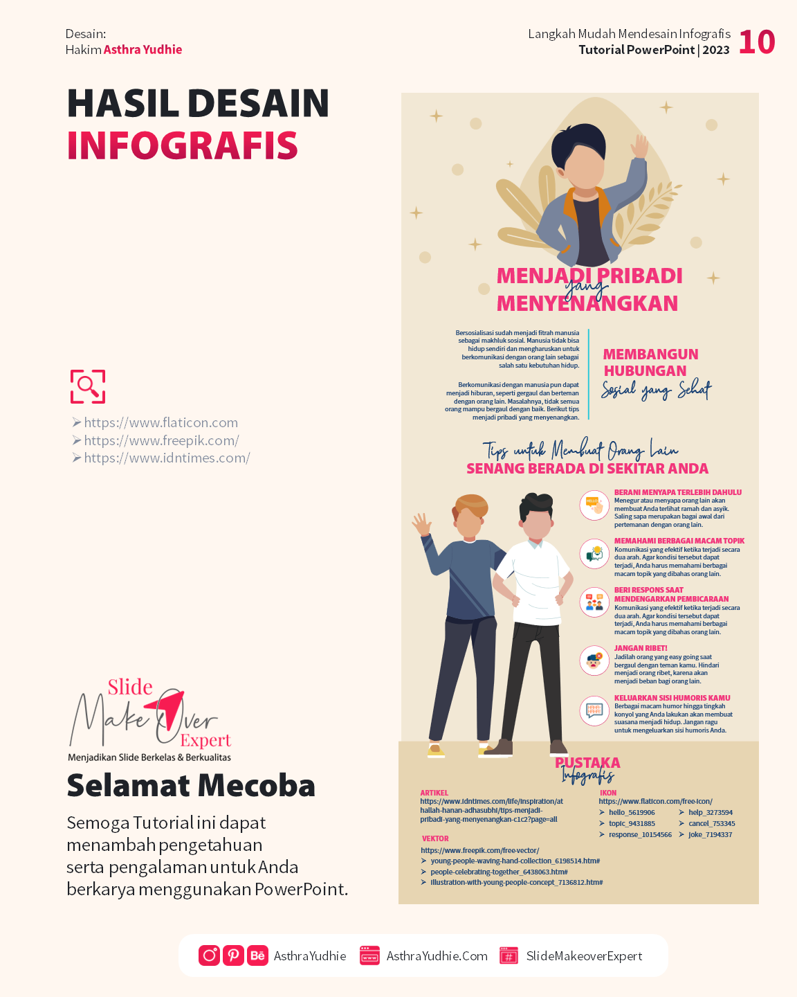 Langkah Mudah Mendesain Infografis 10 A