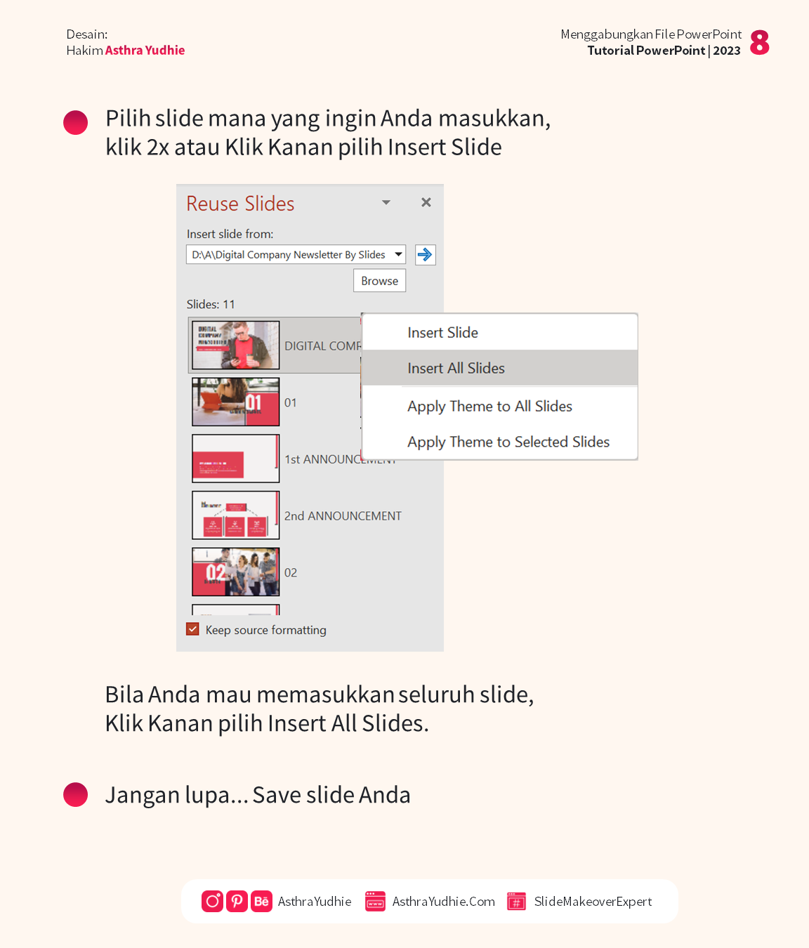 Mengabungkan File PowerPoint 08