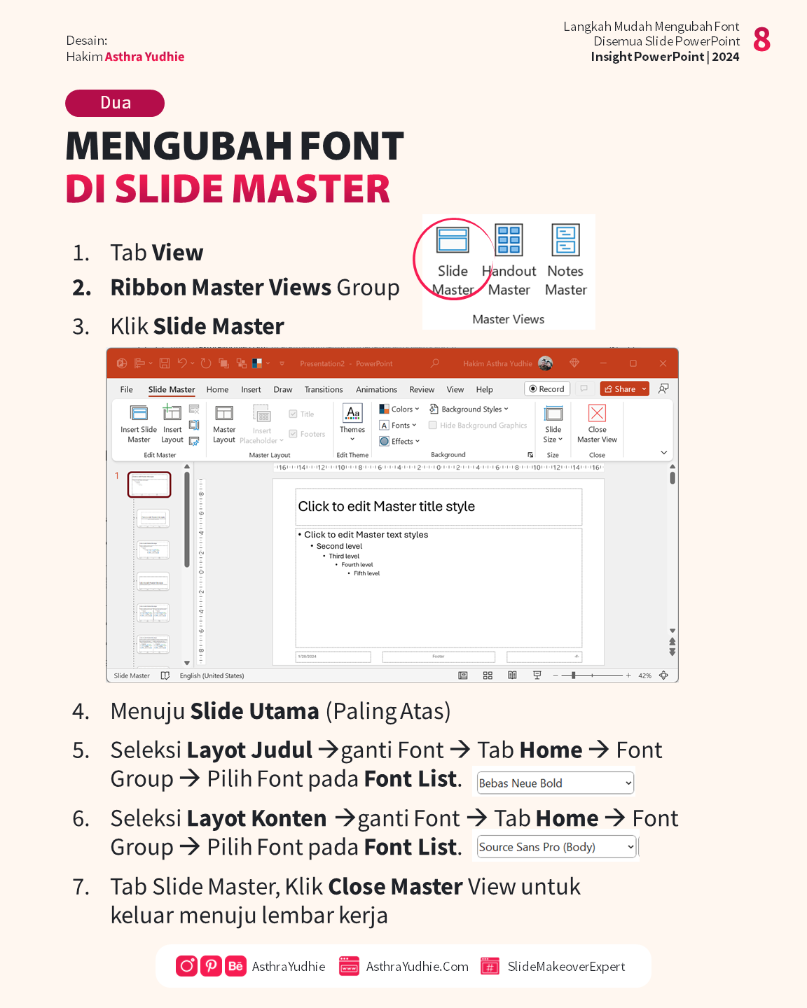 Replace Font Pada PowerPoint 08